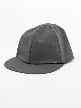 REI Co-op Hat Cap Mens Strap Grey Black Running Hiking Gym Mesh Performance